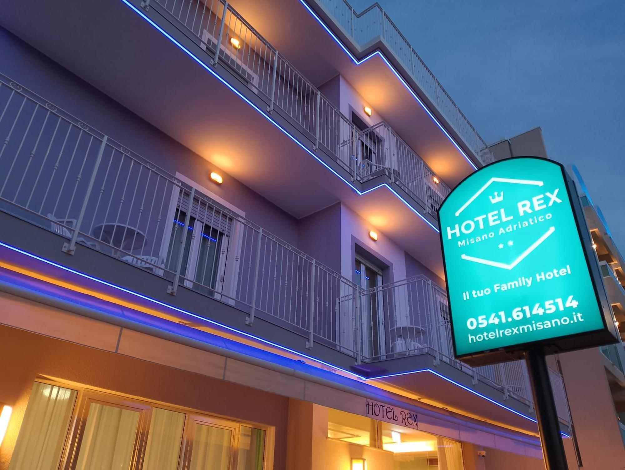 Hotel Rex Misano Adriatico Eksteriør billede
