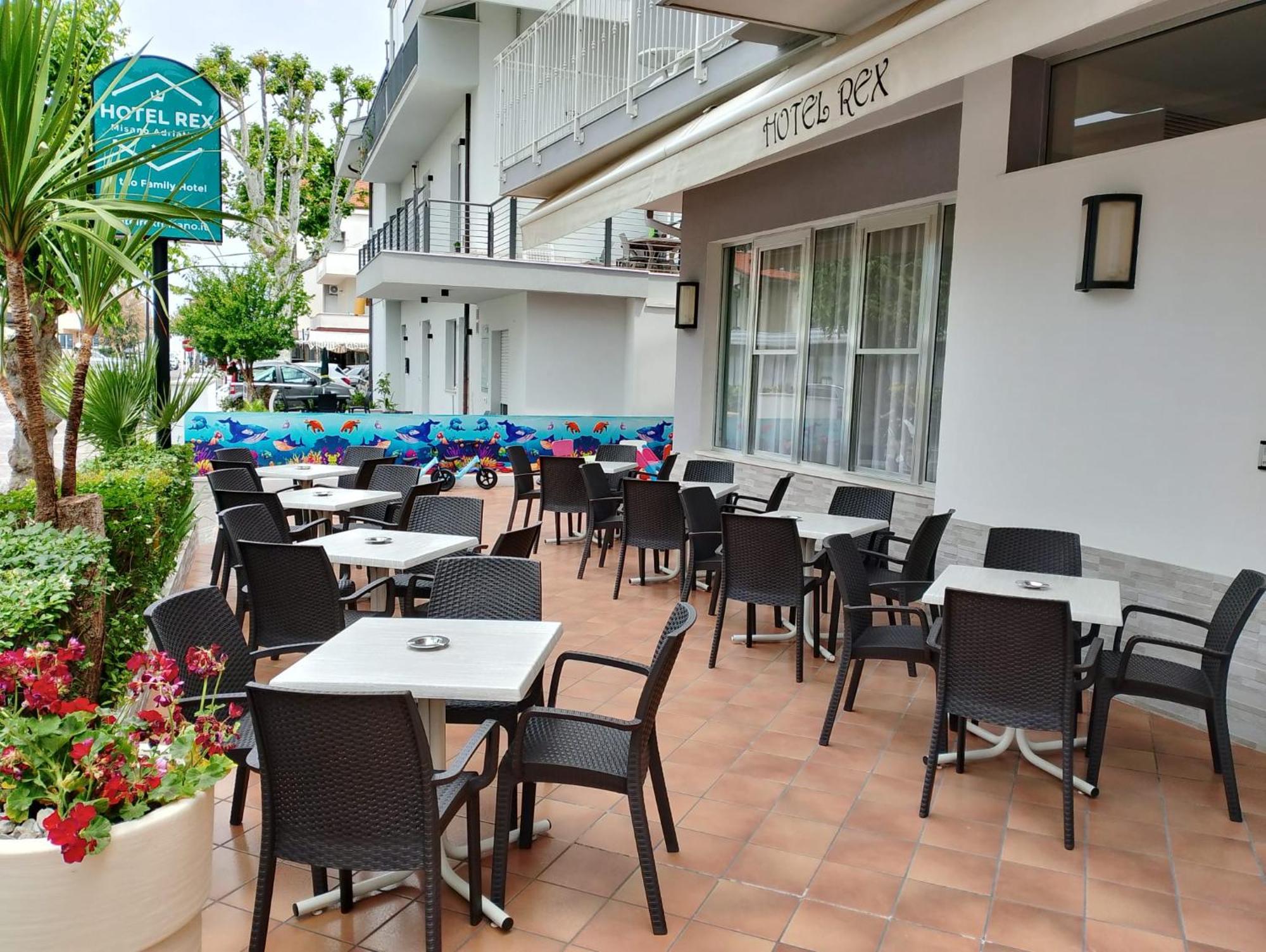 Hotel Rex Misano Adriatico Eksteriør billede